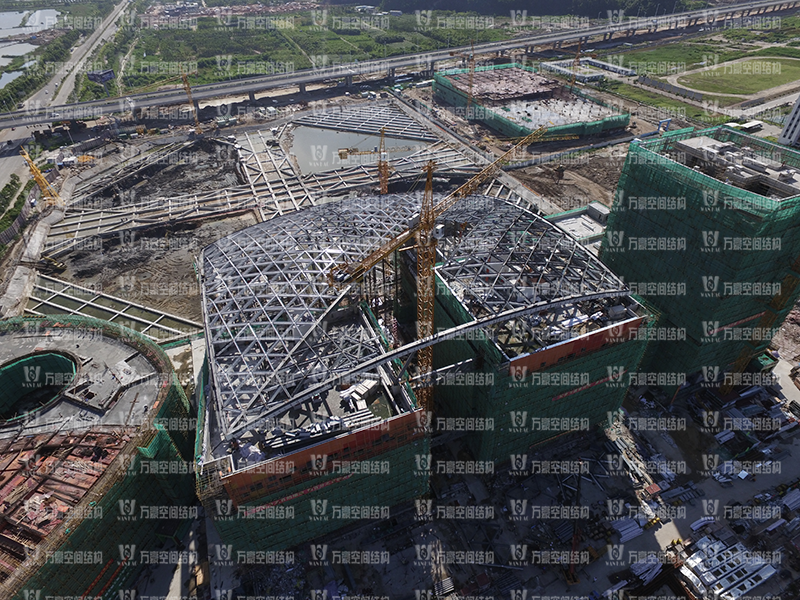 ETFE膜結構優質結構獎|橫琴中拉經貿園區ETFE天幕膜結構項目