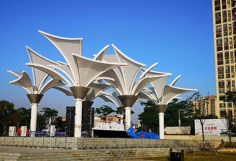 ptfe膜結(jié)構(gòu)工程有什么優(yōu)點(diǎn)？ptfe膜結(jié)構(gòu)工程單價怎么算的？