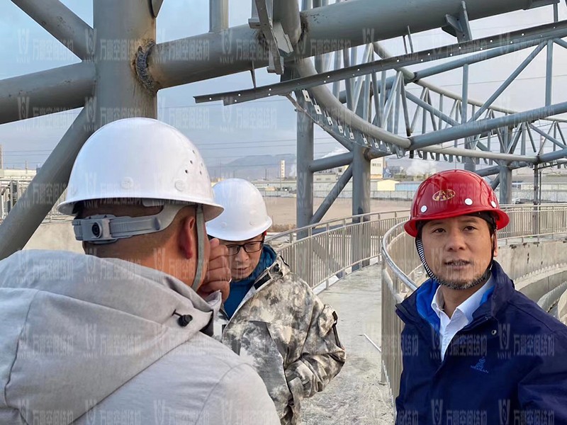 格爾木工業園昆侖工業區工業污水廠污水池保溫膜結構工程