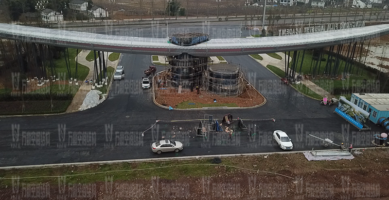 四川南充電影學院景觀膜結構項目竣工 四川南充電影學院景觀膜結構項目竣工