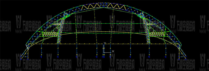 內蒙能源長城五礦選煤廠鋼骨架膜棚建設項目竣工