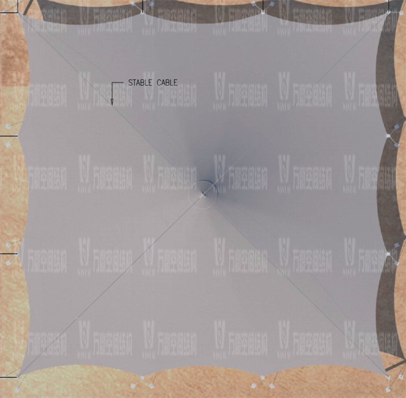 卡塔爾駱駝市場膜結(jié)構(gòu)項目竣工 卡塔爾駱駝市場膜結(jié)構(gòu)項目竣工