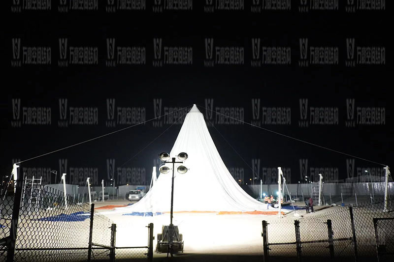 卡塔爾駱駝市場膜結(jié)構(gòu)項目竣工 卡塔爾駱駝市場膜結(jié)構(gòu)項目竣工