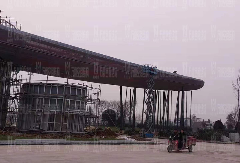 四川南充電影學院景觀膜結構項目賞析