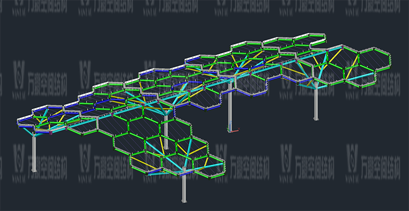 樂清鐵定溜溜樂園膜結(jié)構(gòu)工程位于浙江省溫州市樂清市，項(xiàng)目鋼膜結(jié)構(gòu)雨棚包括6號商業(yè)街蜂窩狀ETFE膜結(jié)構(gòu)、檢票口PTFE膜結(jié)構(gòu)、售票口PVDF膜結(jié)構(gòu)。    目前，售票口、檢票口已全部完成；6號商業(yè)街支撐結(jié)構(gòu)已安裝完成，正在吊裝網(wǎng)殼，網(wǎng)殼共分為11片，正在吊裝第3片。  樂清鐵定溜溜樂園膜結(jié)構(gòu)工程商業(yè)街網(wǎng)殼吊裝中  樂清鐵定溜溜樂園膜結(jié)構(gòu)工程商業(yè)街網(wǎng)殼吊裝中  樂清鐵定溜溜樂園膜結(jié)構(gòu)工程商業(yè)街網(wǎng)殼吊裝中  樂清鐵定溜溜樂園膜結(jié)構(gòu)工程商業(yè)街網(wǎng)殼吊裝中  樂清鐵定溜溜樂園膜結(jié)構(gòu)工程商業(yè)街網(wǎng)殼吊裝中    期待整個工程的完工，來領(lǐng)略它別致的風(fēng)采。
