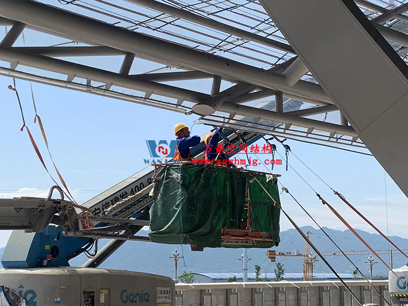 2023年亞洲杯主辦場地重慶龍興足球場項目ETFE屋面膜結構工程