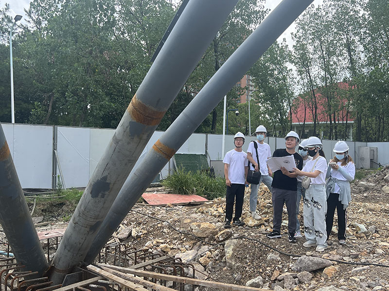 萬豪空間結(jié)構(gòu)員工到寧波諾丁漢大學(xué)室外運(yùn)動(dòng)膜結(jié)構(gòu)項(xiàng)目學(xué)習(xí)交流 萬豪空間結(jié)構(gòu)員工到寧波諾丁漢大學(xué)室外運(yùn)動(dòng)膜結(jié)構(gòu)項(xiàng)目學(xué)習(xí)交流