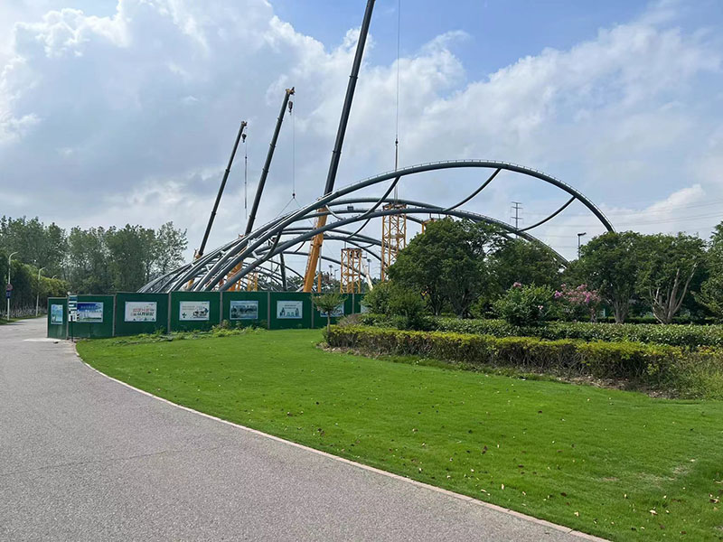 萬豪空間結(jié)構(gòu)員工到寧波諾丁漢大學(xué)室外運(yùn)動(dòng)膜結(jié)構(gòu)項(xiàng)目學(xué)習(xí)交流 萬豪空間結(jié)構(gòu)員工到寧波諾丁漢大學(xué)室外運(yùn)動(dòng)膜結(jié)構(gòu)項(xiàng)目學(xué)習(xí)交流