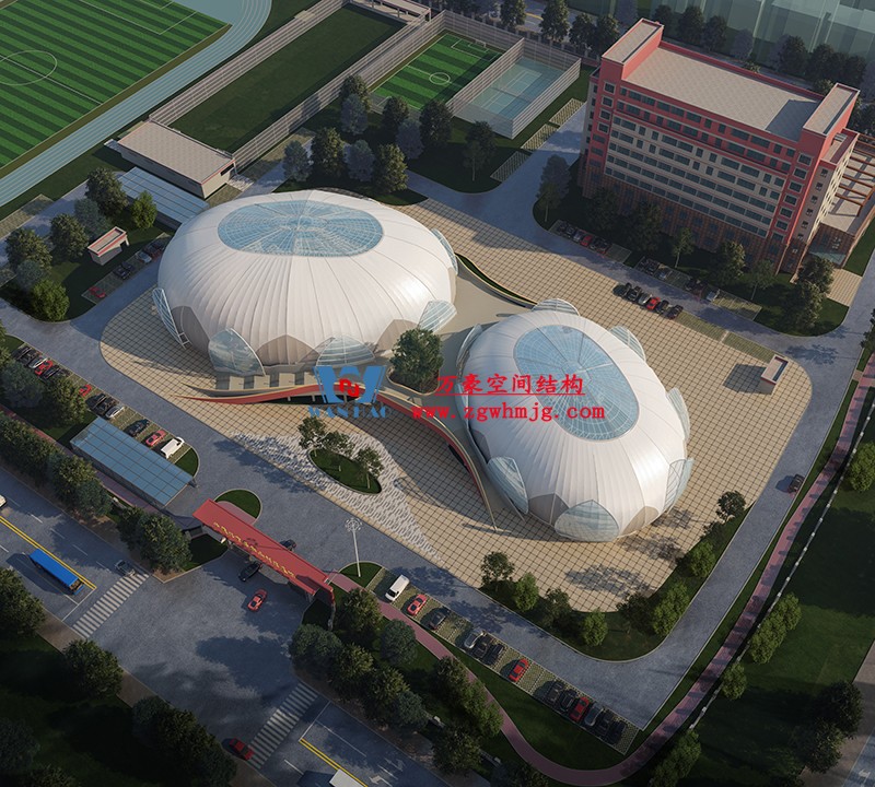 四川彭山訓練基地（一期）膜結構項目