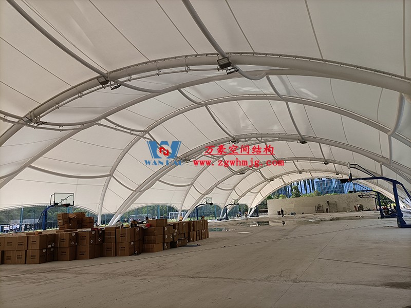 寧波諾丁漢大學室外運動場地改擴建項目膜結(jié)構(gòu)工程完工 寧波諾丁漢大學室外運動場地改擴建項目膜結(jié)構(gòu)工程完工