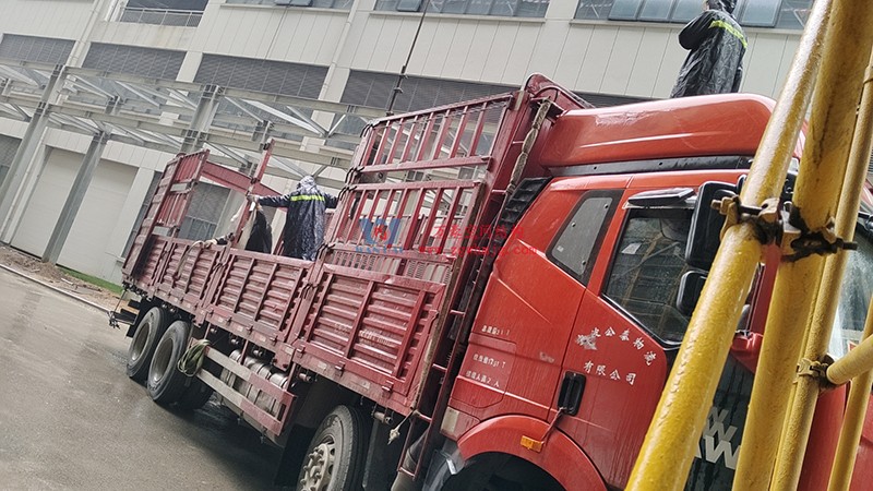 浙江真愛毯業科技有限公司廠房三屋面膜結構工程最新進度