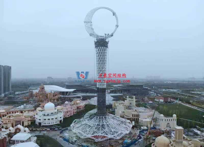 I TOWER-芭蕾舞者裙擺提升安裝階段完美收官！