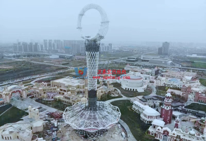 I TOWER-芭蕾舞者裙擺提升安裝階段完美收官！