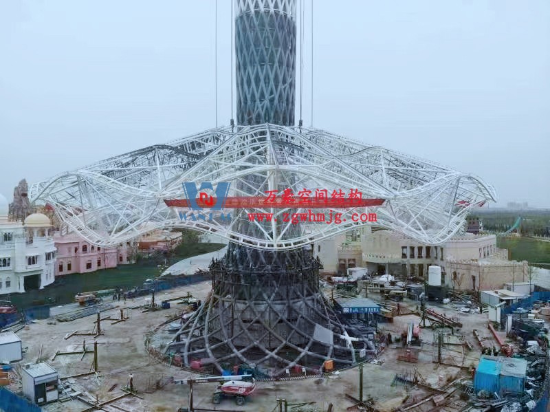 I TOWER-芭蕾舞者裙擺提升安裝階段完美收官！