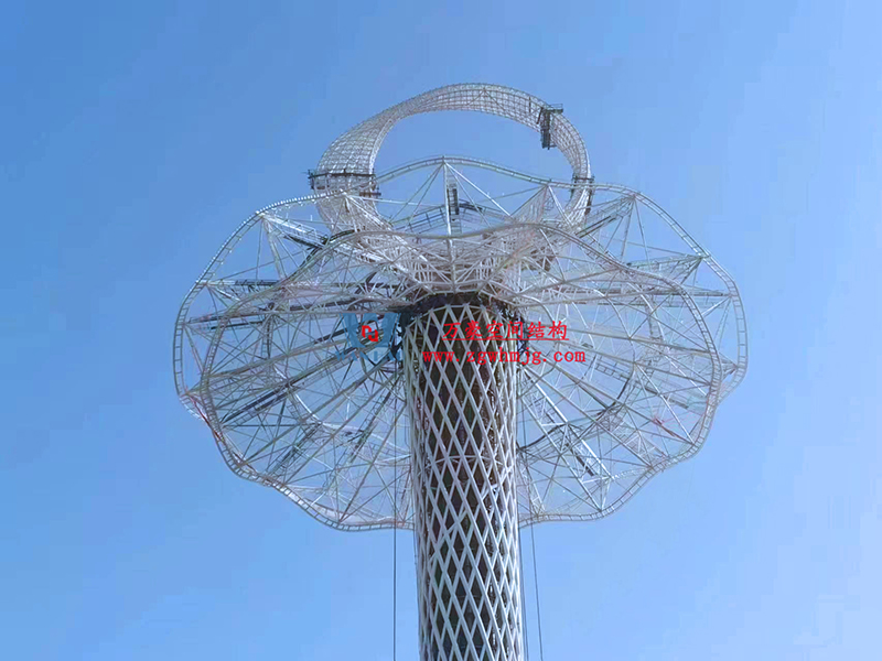 I TOWER-芭蕾舞者裙擺提升安裝階段完美收官！