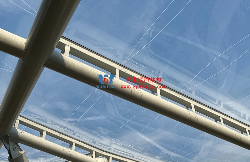 驚艷的藝術品|合肥文一塘溪津門天幕鋼結構及ETFE氣枕膜工程 驚艷的藝術品|合肥文一塘溪津門天幕鋼結構及ETFE氣枕膜工程