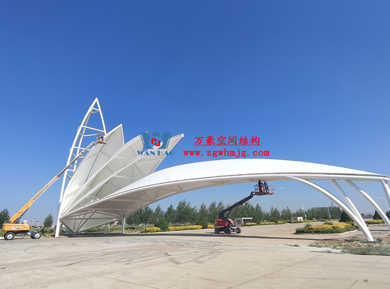 陜西定邊馬蓮灘沙漠公園鋼膜結(jié)構(gòu)工程 陜西定邊馬蓮灘沙漠公園鋼膜結(jié)構(gòu)工程