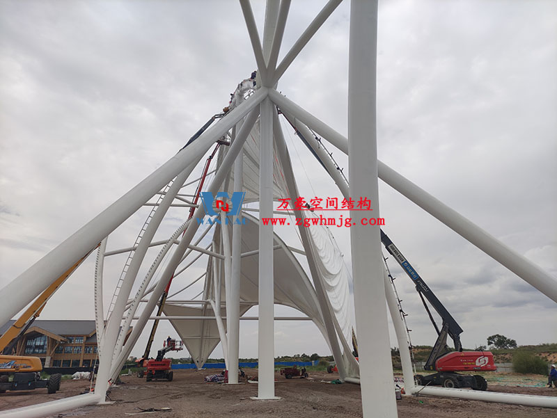 膜結構大門出入口的優勢特點