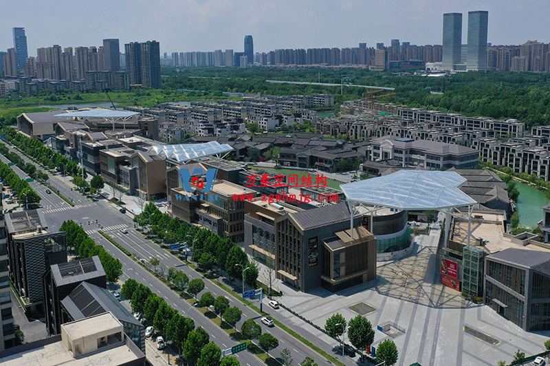 合肥文一塘溪津門天幕鋼結構及ETFE氣枕膜工程完工 合肥文一塘溪津門天幕鋼結構及ETFE氣枕膜工程完工