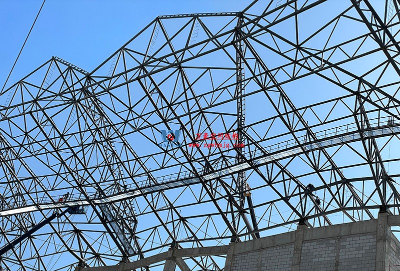 張掖奧體中心建設項目（EPC）總承包體育場PTFE膜結構專業分包工程