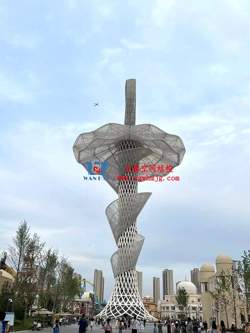 西安絲路塔ETFE膜結(jié)構(gòu)項目順利完工