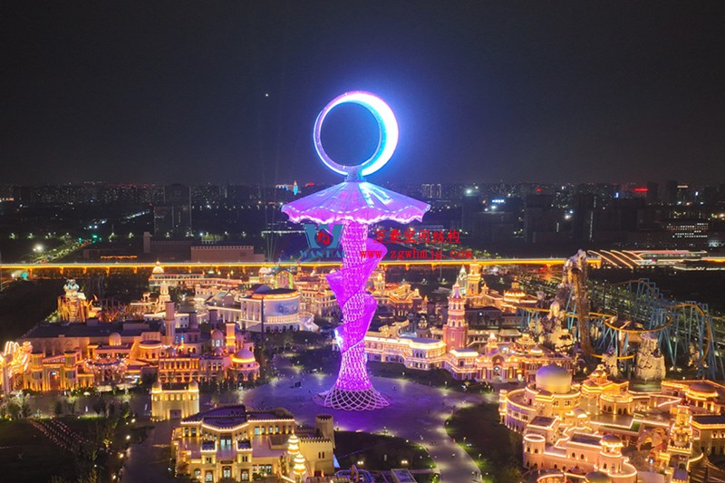 西安絲路塔ETFE膜結(jié)構(gòu)項目順利完工