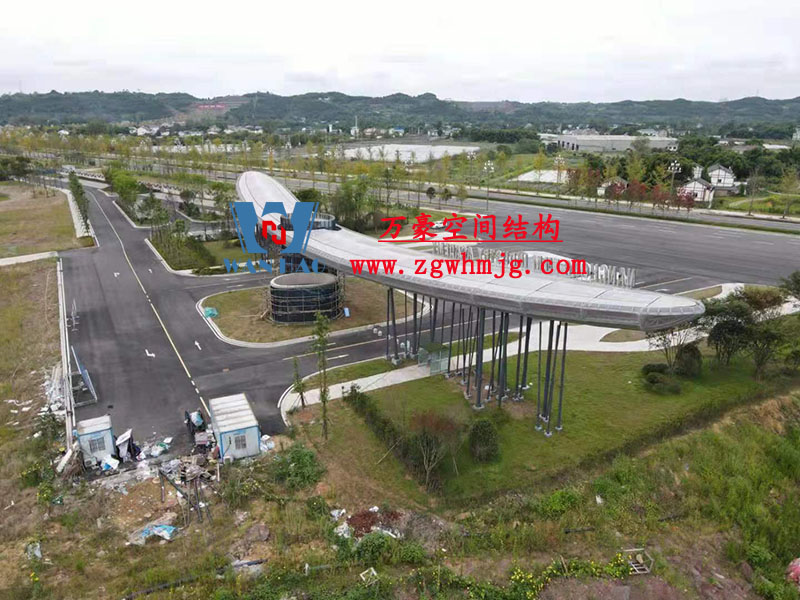 四川南充電影學院景觀膜結構項目