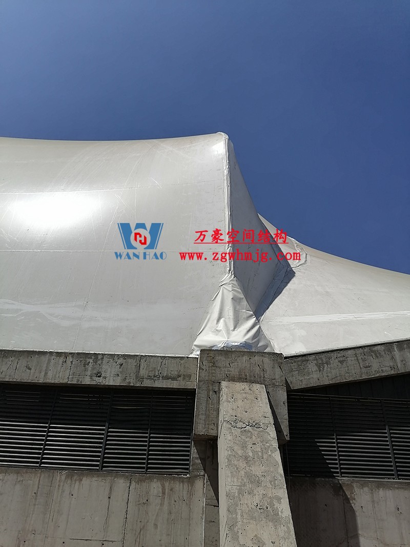 內蒙能源長城五礦選煤廠鋼骨架膜棚建設項目