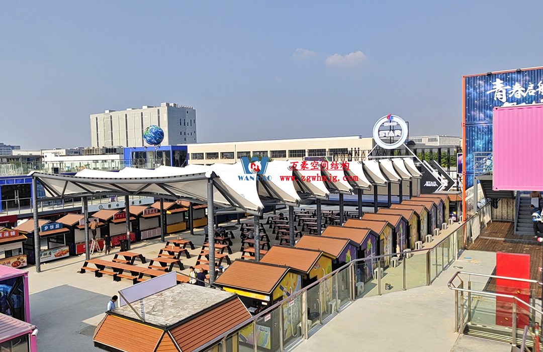 膜結(jié)構(gòu)遮陽雨棚受歡迎的主要原因是什么？