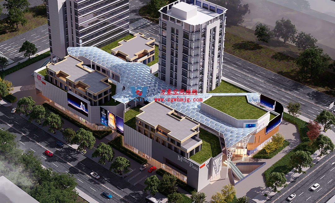 賦含夢幻色彩的商業(yè)街膜結(jié)構(gòu)天幕,即將閃亮登場! 賦含夢幻色彩的商業(yè)街膜結(jié)構(gòu)天幕,即將閃亮登場!