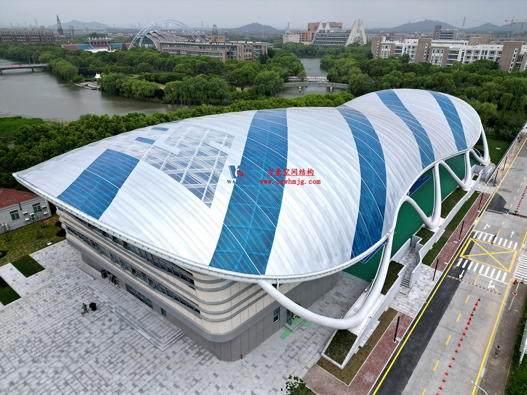 上海工程技術大學松江校區風雨操場ETFE膜結構項目