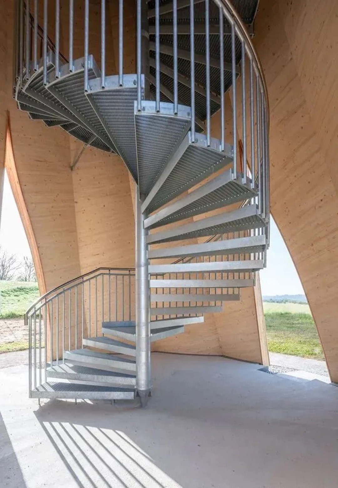 德國高地的木構瞭望塔