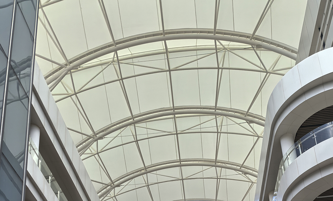 超強臺風"摩羯"狂嘯登陸，這個膜結構天幕經受嚴峻考驗！