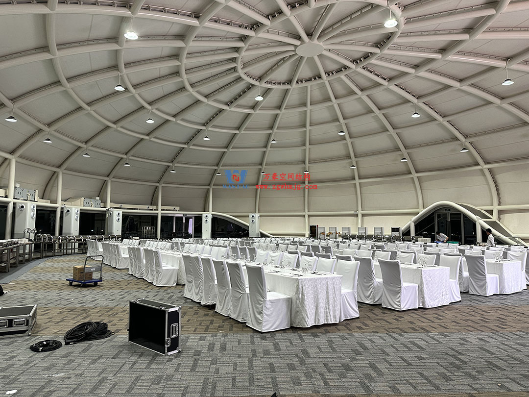 京基大梅沙酒店多功能活動(dòng)廳鋼膜結(jié)構(gòu) 京基大梅沙酒店多功能活動(dòng)廳鋼膜結(jié)構(gòu)