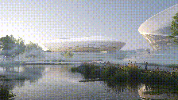 “太湖浮蓮”！萬豪空間結構助力無錫奧林匹克體育產業中心項目