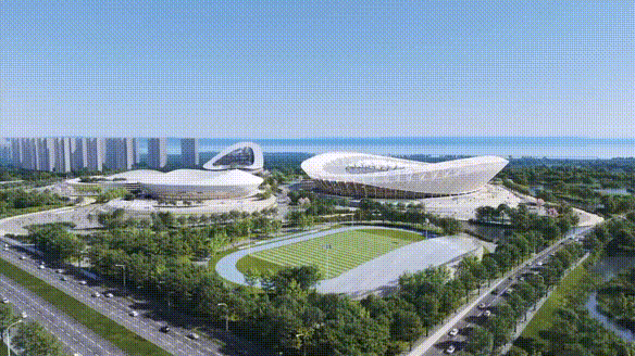“太湖浮蓮”！萬豪空間結構助力無錫奧林匹克體育產業中心項目