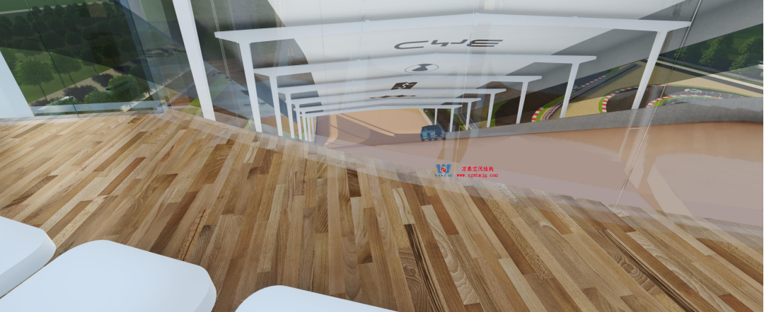 比亞迪紹興嵊州賽車場干拔沙坡觀景平臺鋼膜結構 比亞迪紹興嵊州賽車場干拔沙坡觀景平臺鋼膜結構