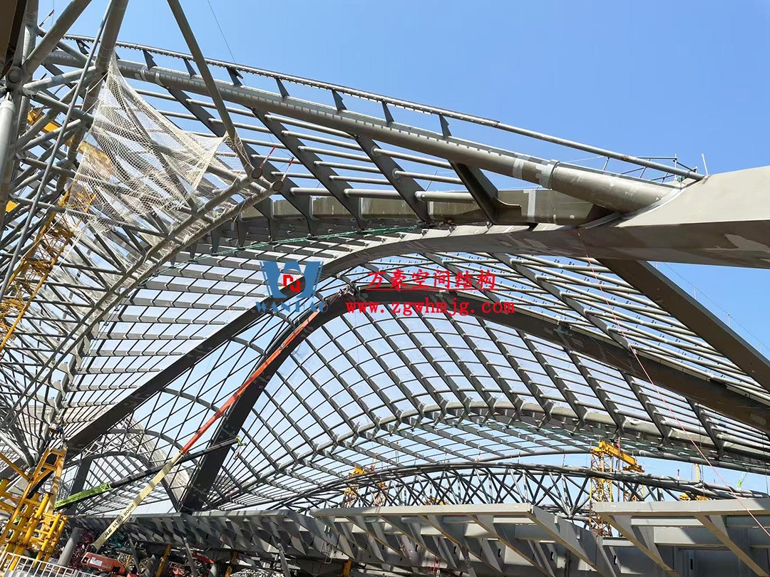 鄭州中原高鐵港數字展貿城鋼結構項目 鄭州中原高鐵港數字展貿城鋼結構項目