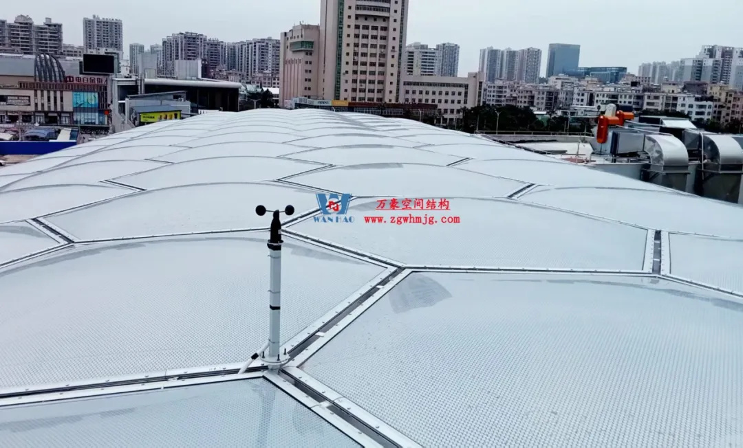 廣州茂名總匯天街商業街ETFE膜結構工程