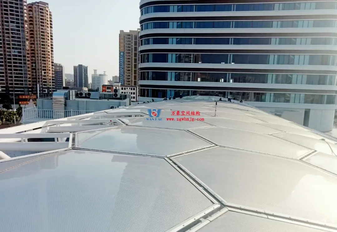 廣州茂名總匯天街商業街ETFE膜結構工程