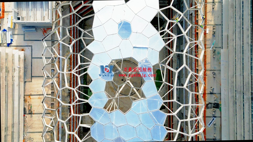 浙江萬豪空間結構集團有限公司安吉云安里項目膜結構工程進展報告