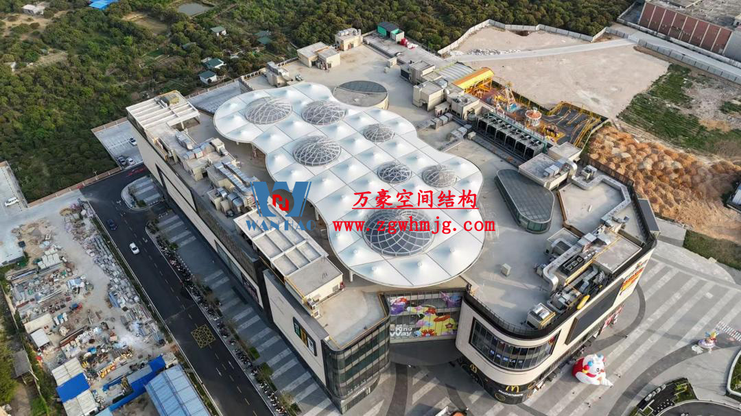 廣州從化鳳凰新天地商業樓ETFE PTFE膜結構項目