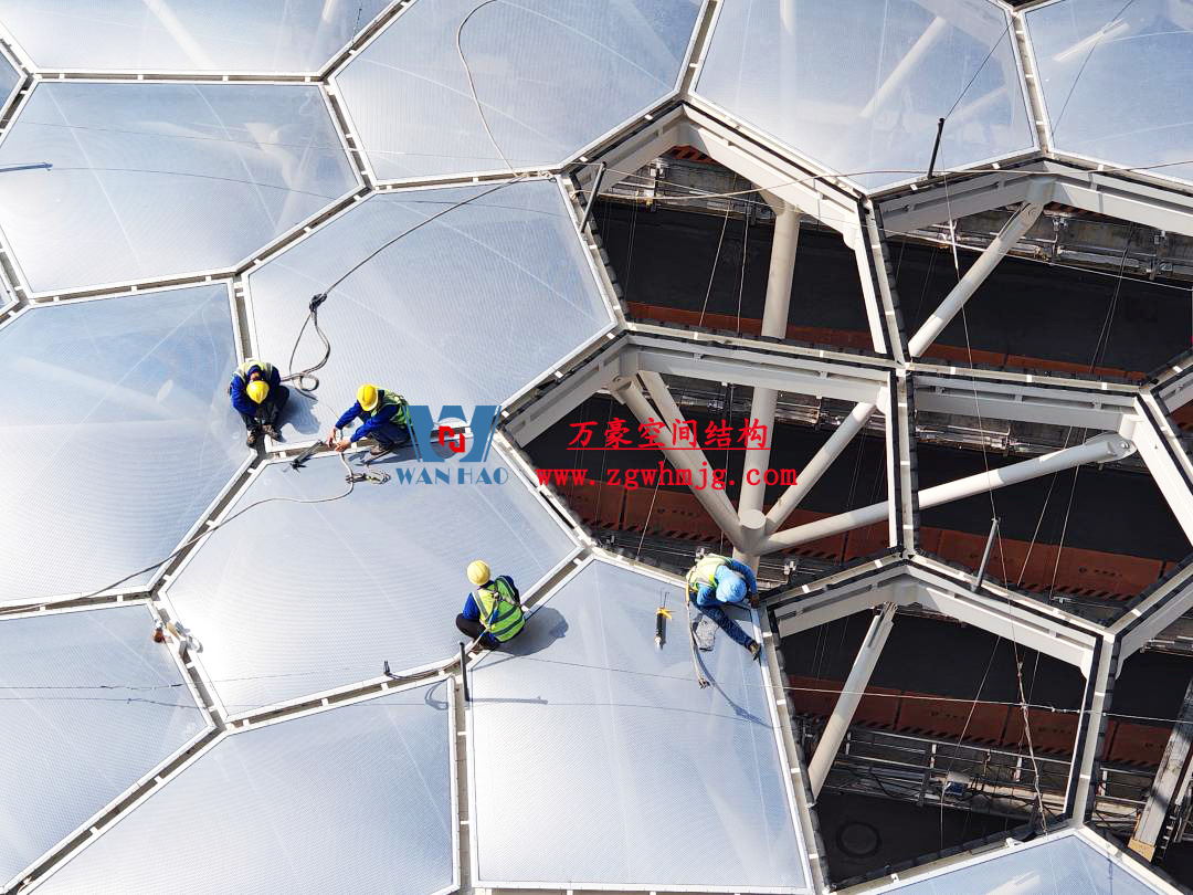 安吉縣昌碩小區(qū)地塊房產(chǎn)開發(fā)項目鋼結(jié)構(gòu)天幕工程