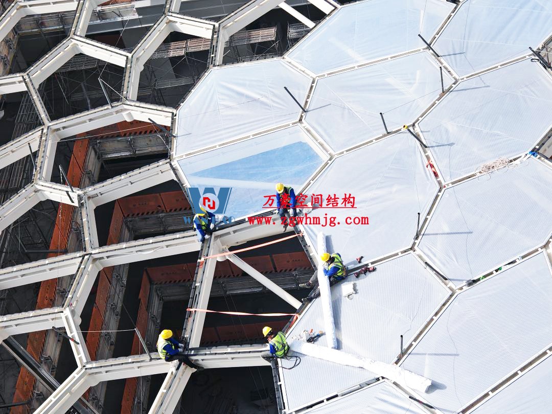 安吉縣昌碩小區地塊房產開發項目鋼結構天幕 安吉縣昌碩小區地塊房產開發項目鋼結構天幕