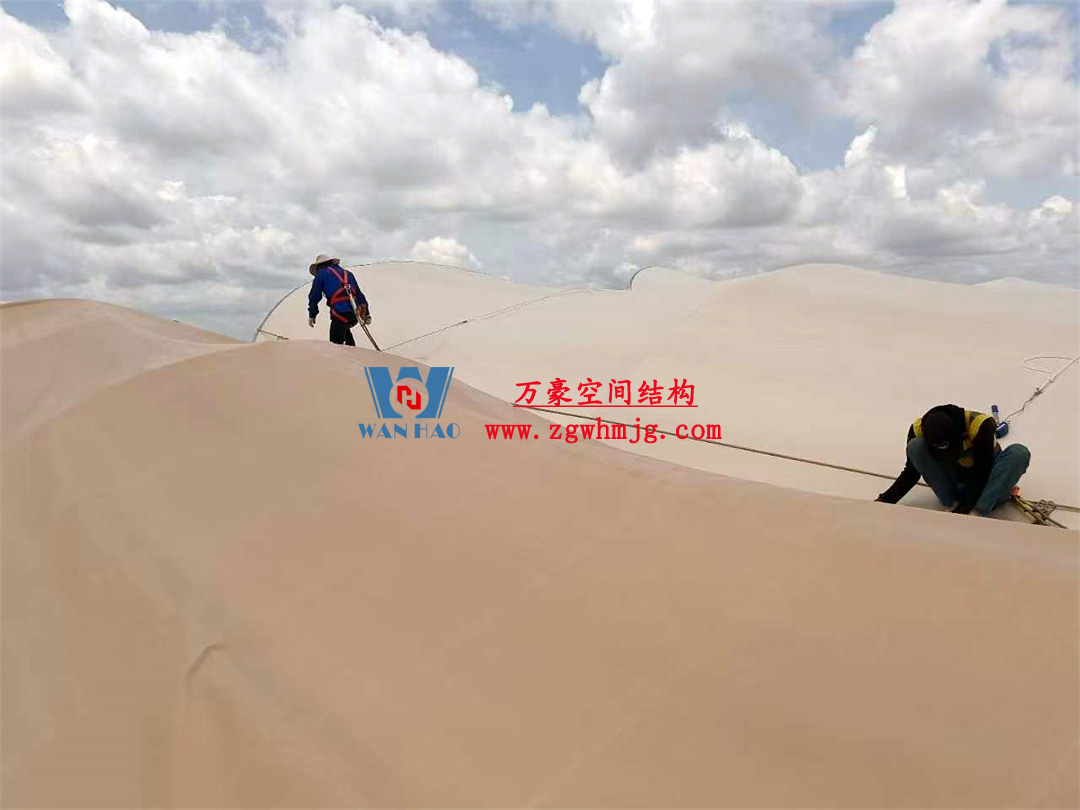 非洲杯肯尼亞體育場PTFE鋼膜結構屋面項目