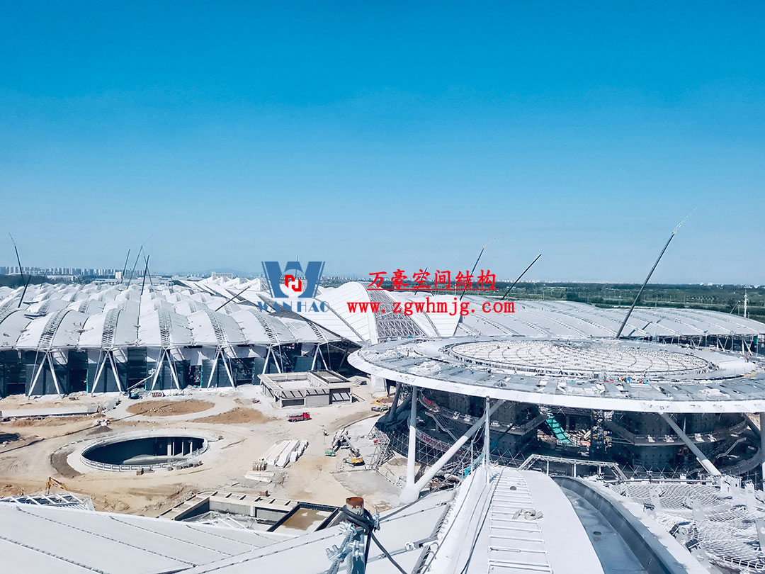 鄭州中原高鐵港數(shù)字展貿(mào)城ETFE PTFE膜結(jié)構(gòu)項(xiàng)目 鄭州中原高鐵港數(shù)字展貿(mào)城ETFE PTFE膜結(jié)構(gòu)項(xiàng)目