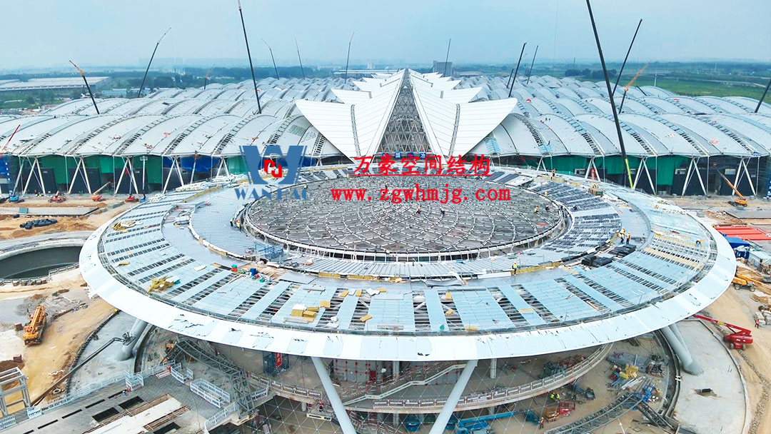 鄭州中原高鐵港數(shù)字展貿(mào)城ETFE PTFE膜結(jié)構(gòu)項(xiàng)目 鄭州中原高鐵港數(shù)字展貿(mào)城ETFE PTFE膜結(jié)構(gòu)項(xiàng)目