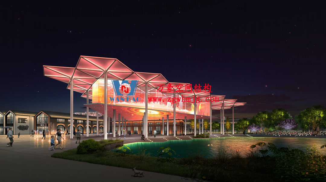 寧波江北未來(lái)城社區(qū)ETFE氣枕膜結(jié)構(gòu)項(xiàng)目