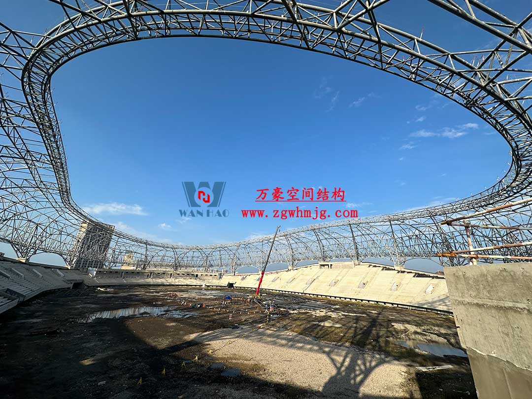 山東蓬萊體育場PTFE膜結構項目