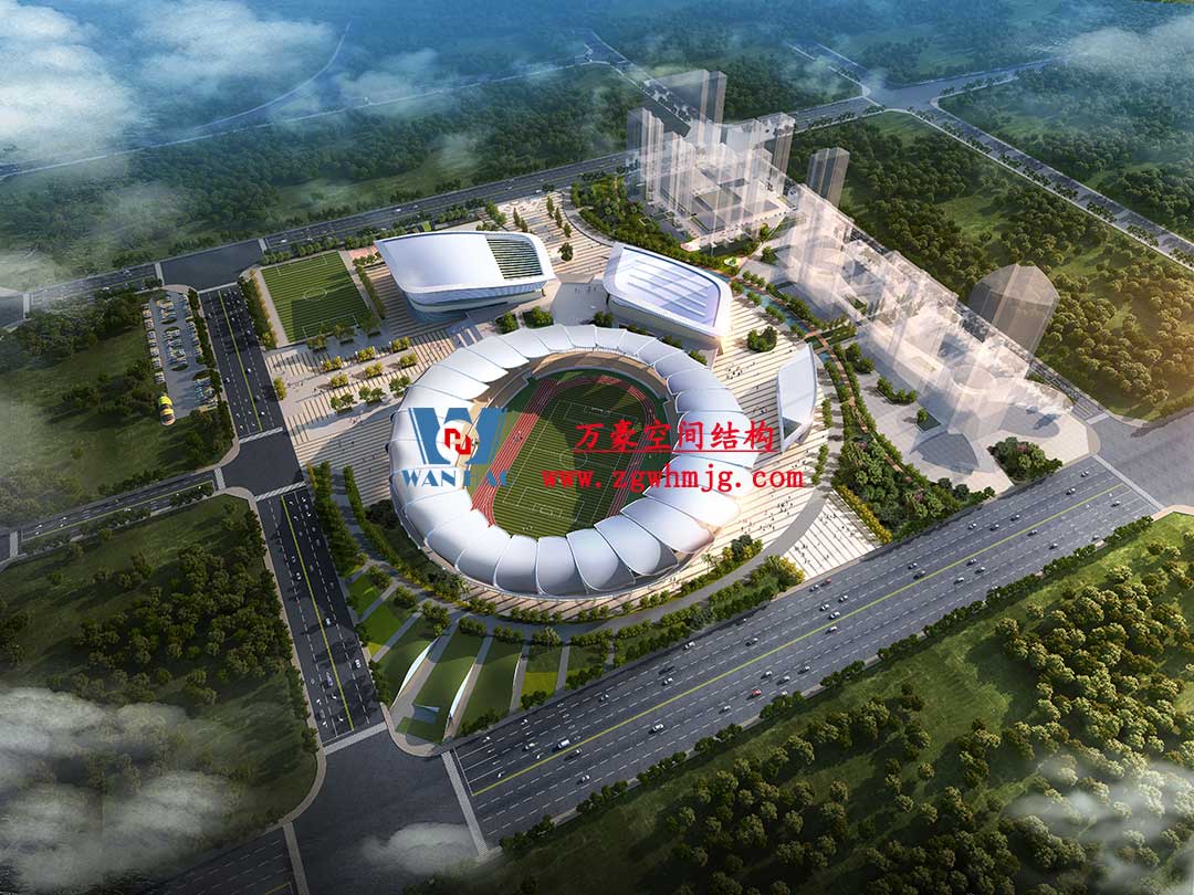 瑞麗國際文體中心建設項目體育場鋼結構工程